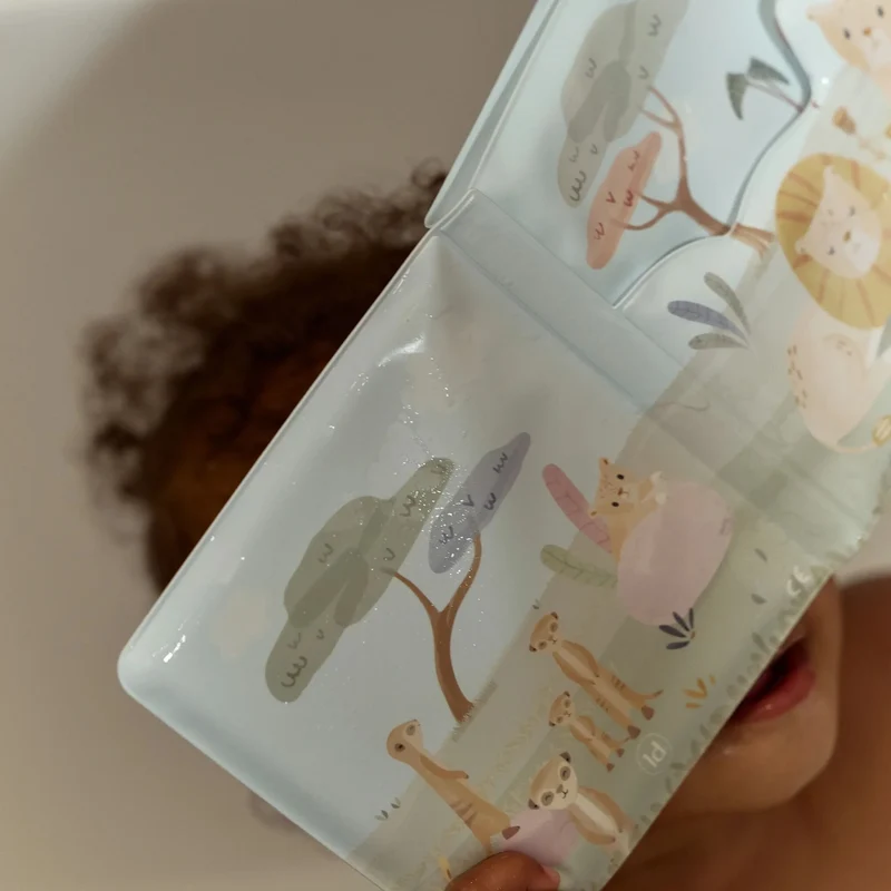 Livre de bain sonore Safari Friends – jouet d’éveil bébé dès 6 mois