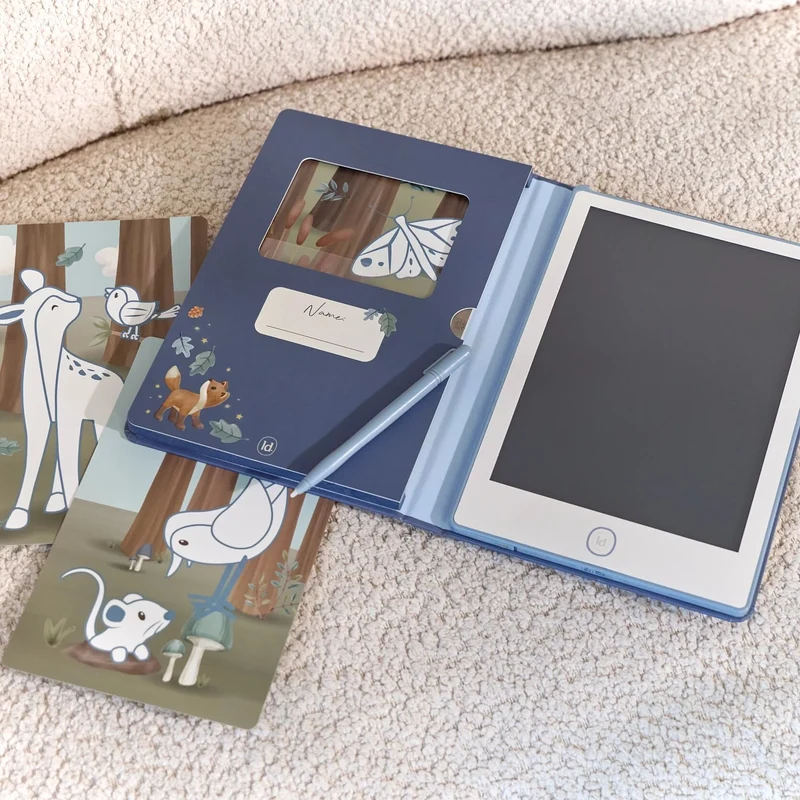 Tablette à dessin bleue Forest Friends – tablette créative enfant