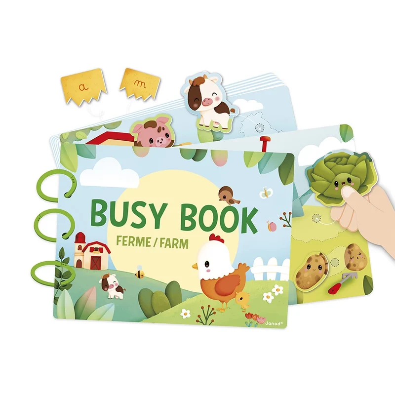 Busy Book de la ferme