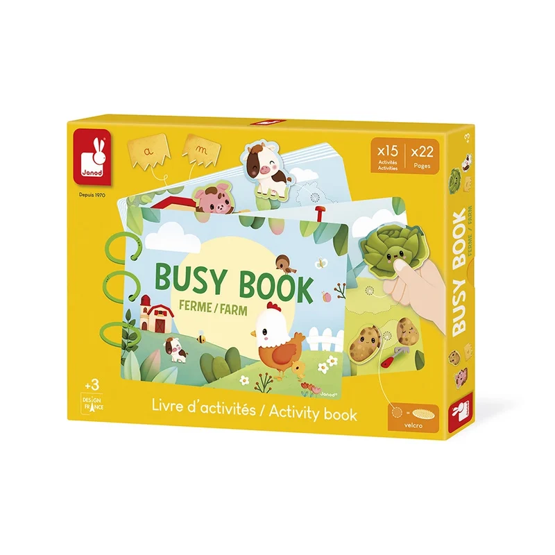Busy Book de la ferme