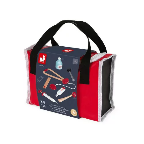 Mallette du docteur en bois