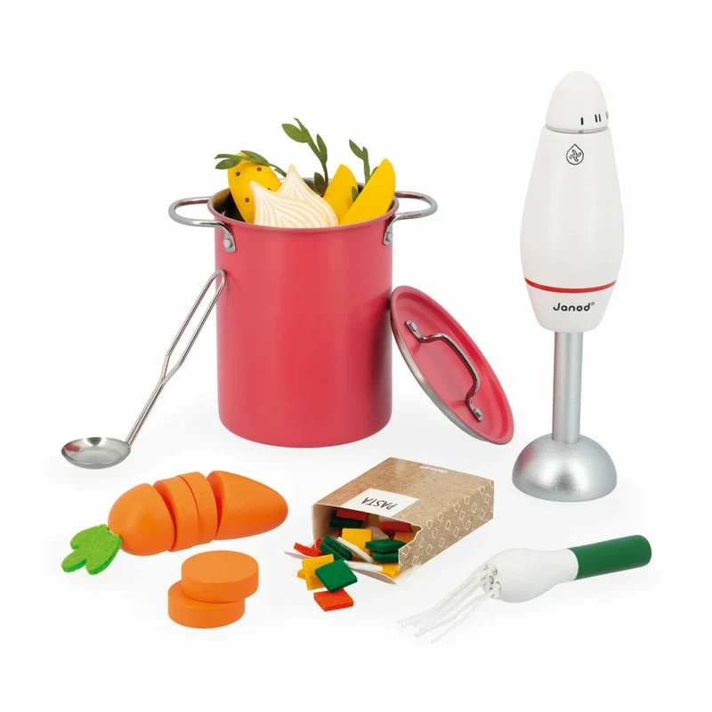 Set de soupe en bois