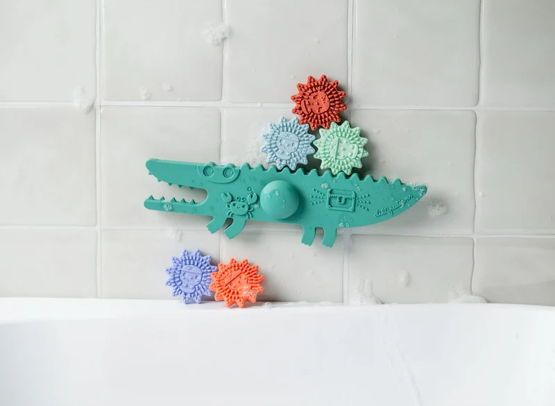 Crocodile balancier pour le bain