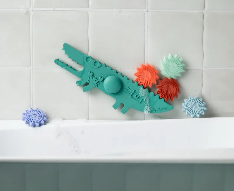 Crocodile balancier pour le bain