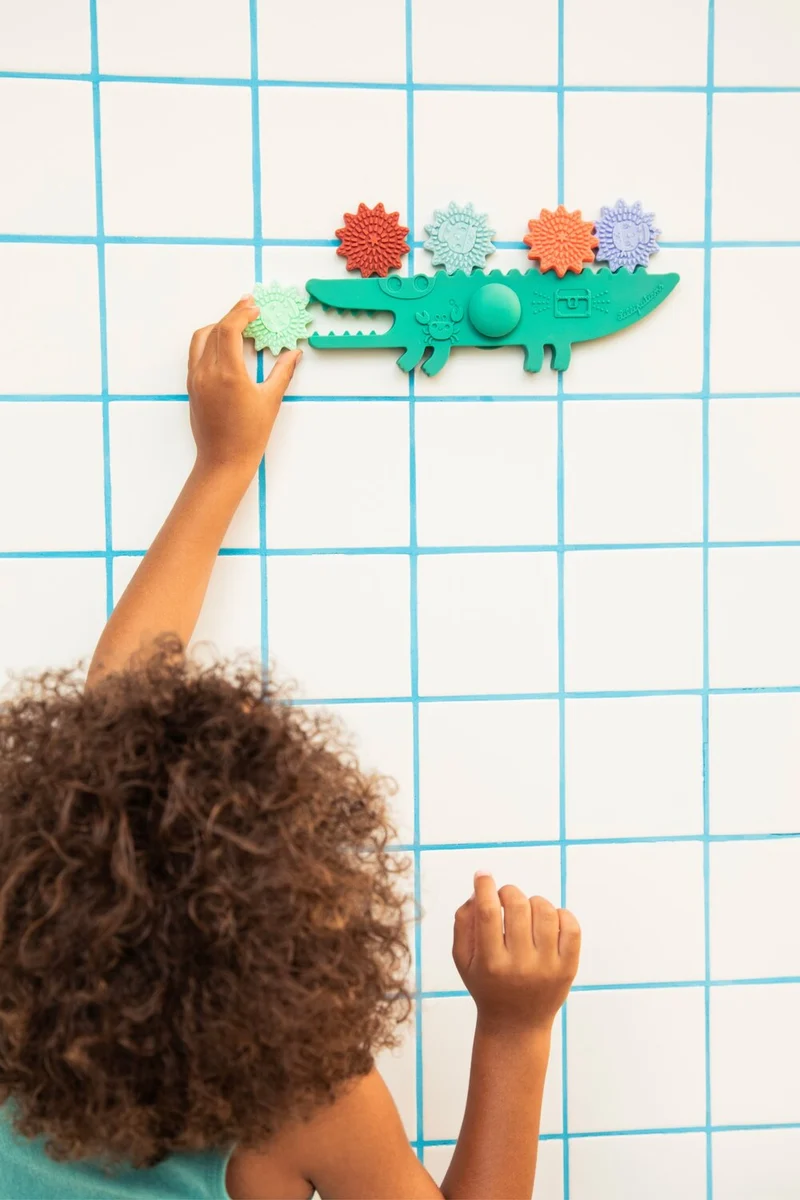 Crocodile balancier pour le bain