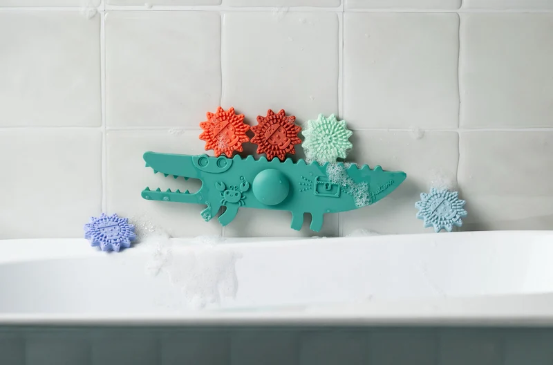 Crocodile balancier pour le bain
