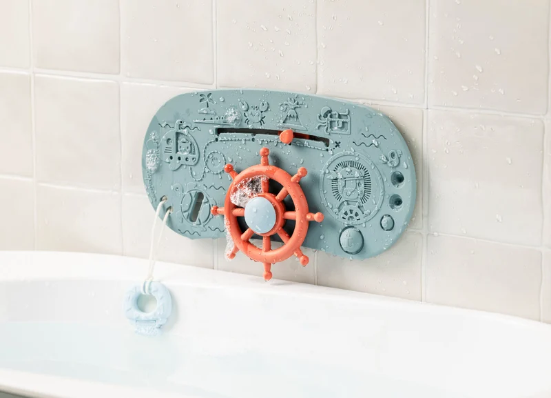 Panneau de bain bateau pirate