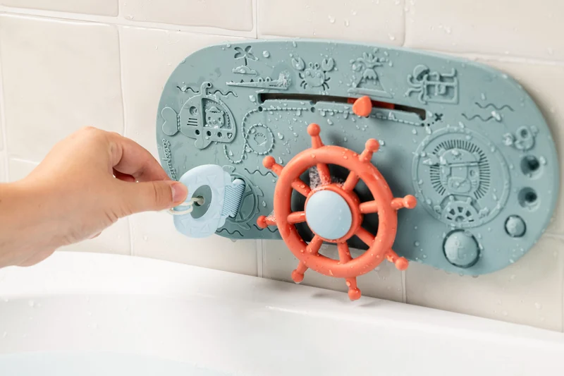Panneau de bain bateau pirate