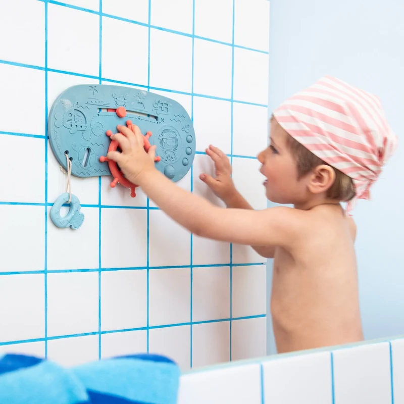 Panneau de bain bateau pirate
