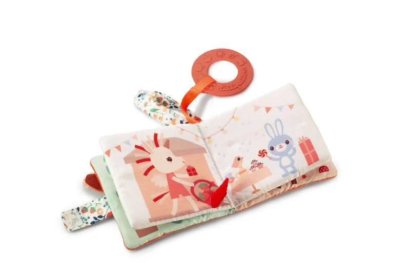 Imagier en tissu Stella le faon