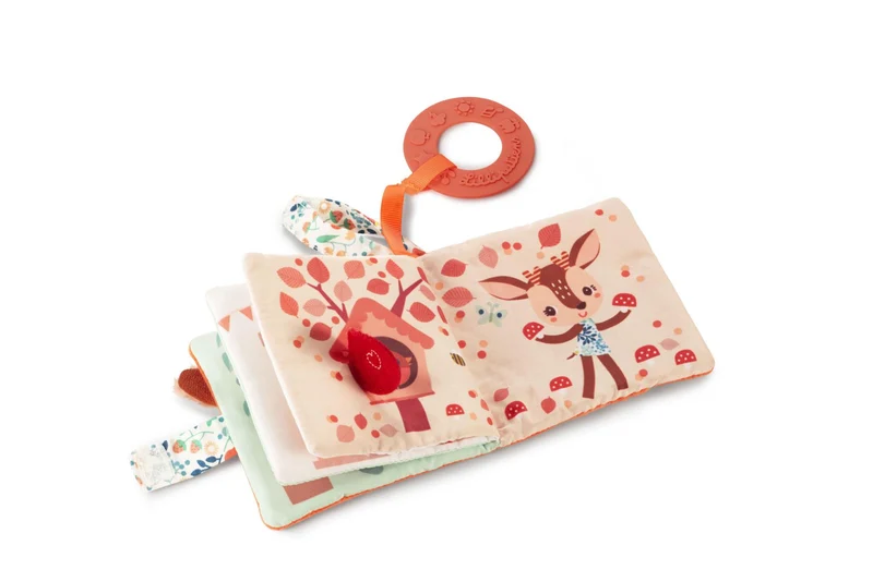 Imagier en tissu Stella le faon