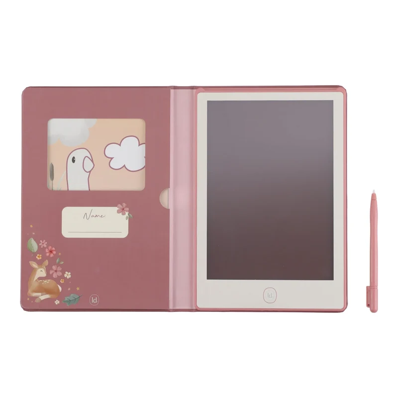 Tablette à dessin rose fairy garden – tablette créative enfant