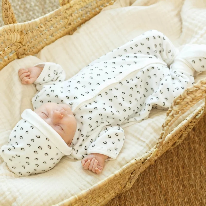 Tenue naissance bébé Léopard – ensemble maternité 5 pièces 1 mois