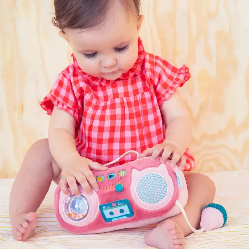 Radio sonore Jeanne le Chat – jouet musical bébé dès 9 mois