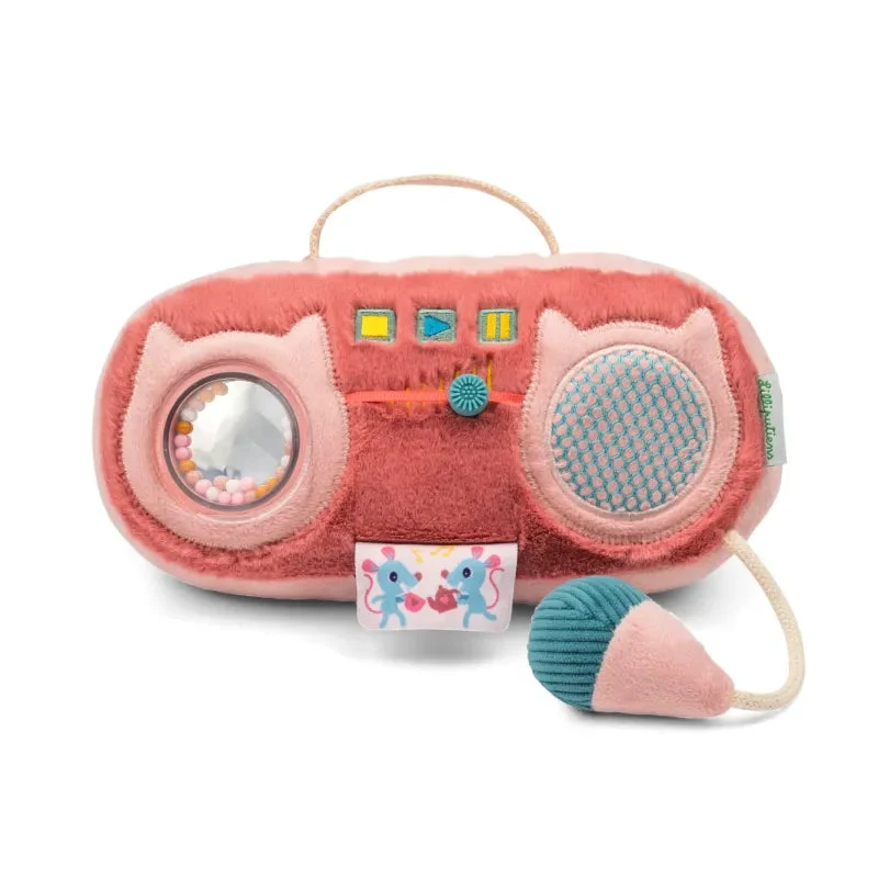 Radio sonore Jeanne le Chat – jouet musical bébé dès 9 mois