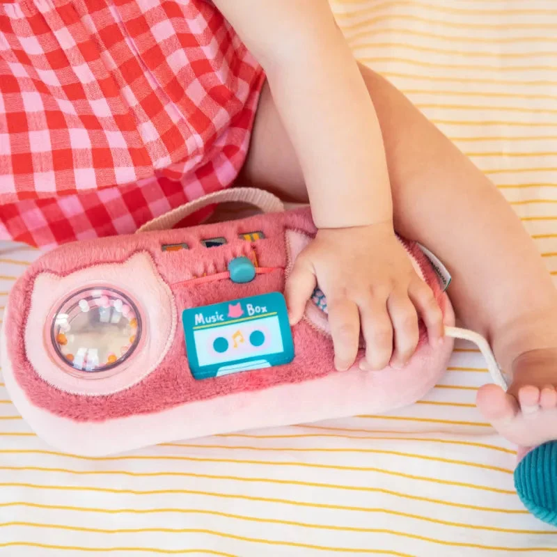 Radio sonore Jeanne le Chat – jouet musical bébé dès 9 mois