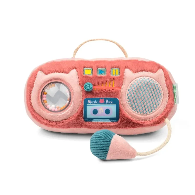 Radio sonore Jeanne le Chat – jouet musical bébé dès 9 mois