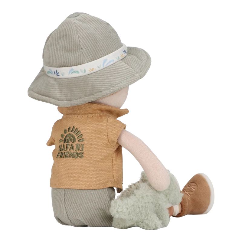 Poupée Jim Safari Ranger – doudou explorateur dès 12 mois