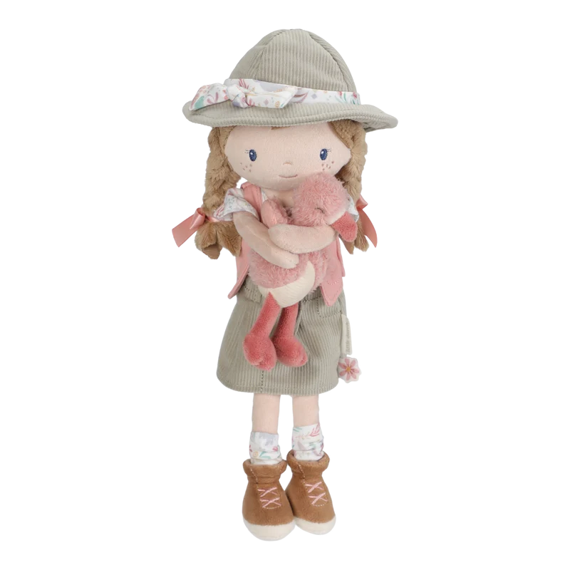 Poupée Rosa Safari Ranger – doudou exploratrice dès 12 mois
