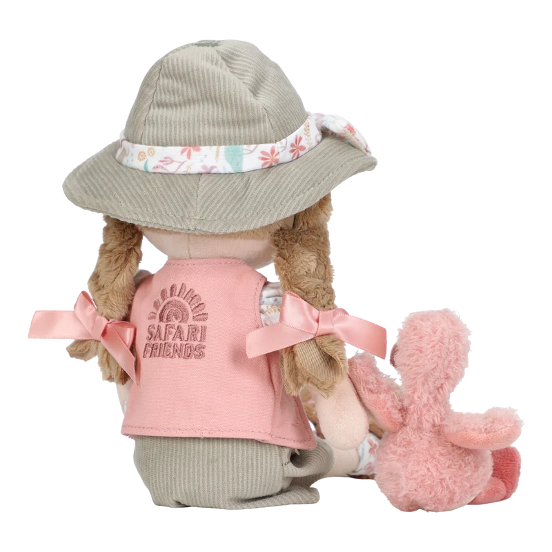 Poupée Rosa Safari Ranger – doudou exploratrice dès 12 mois