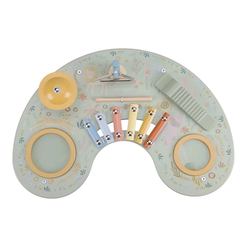 Table d’activités musicale Safari Friends – jouet musical en bois