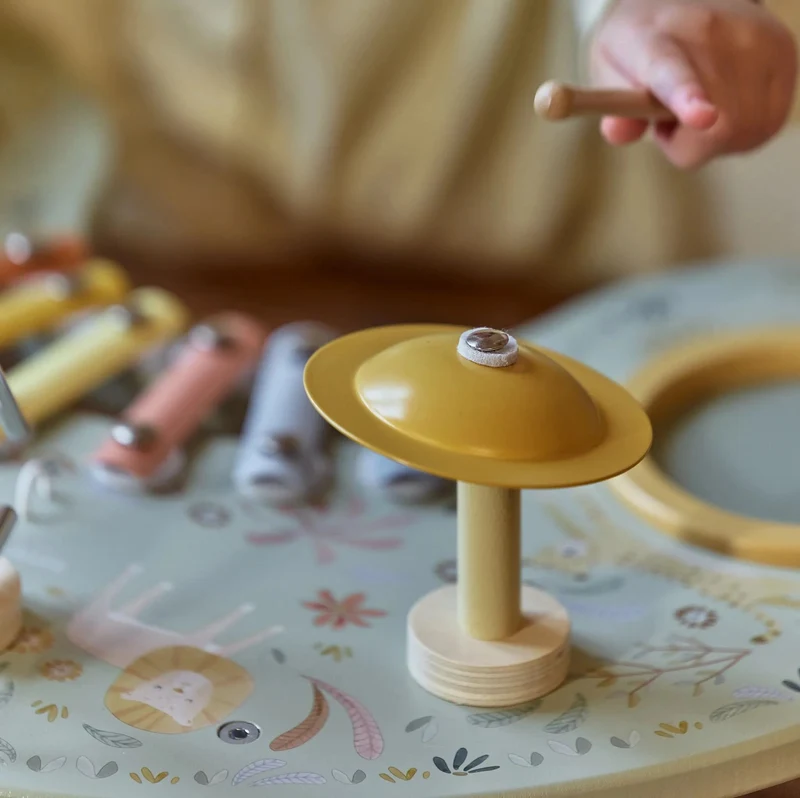 Table d’activités musicale Safari Friends – jouet musical en bois