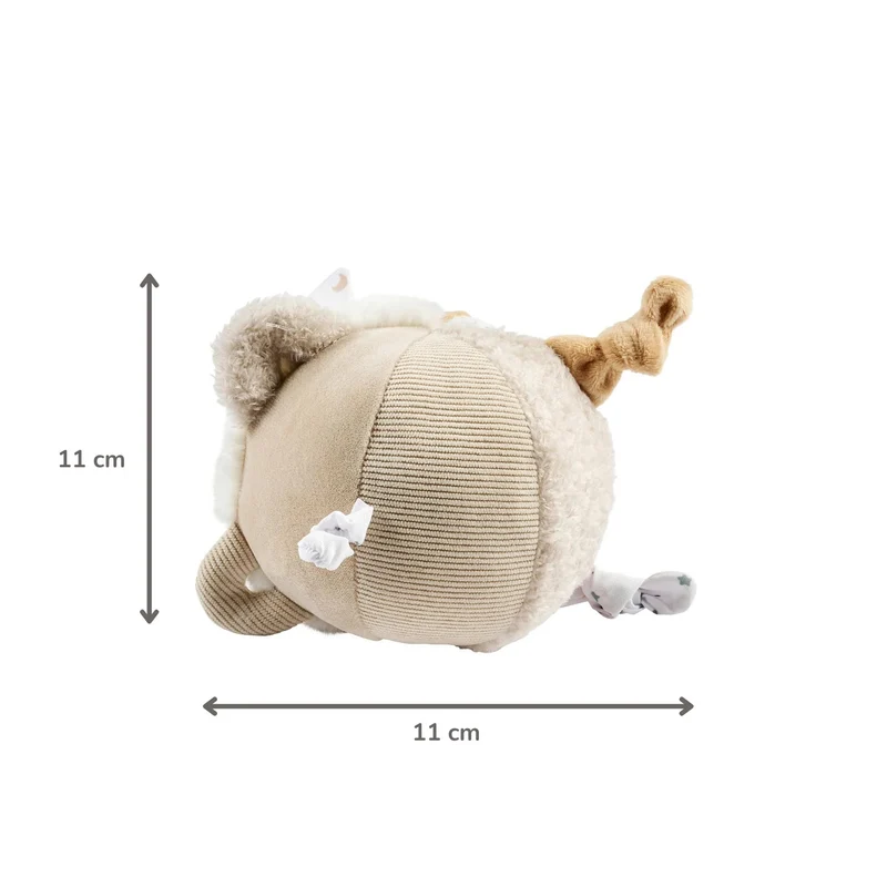 Balle d’activités Lapidou – 15 cm Beige