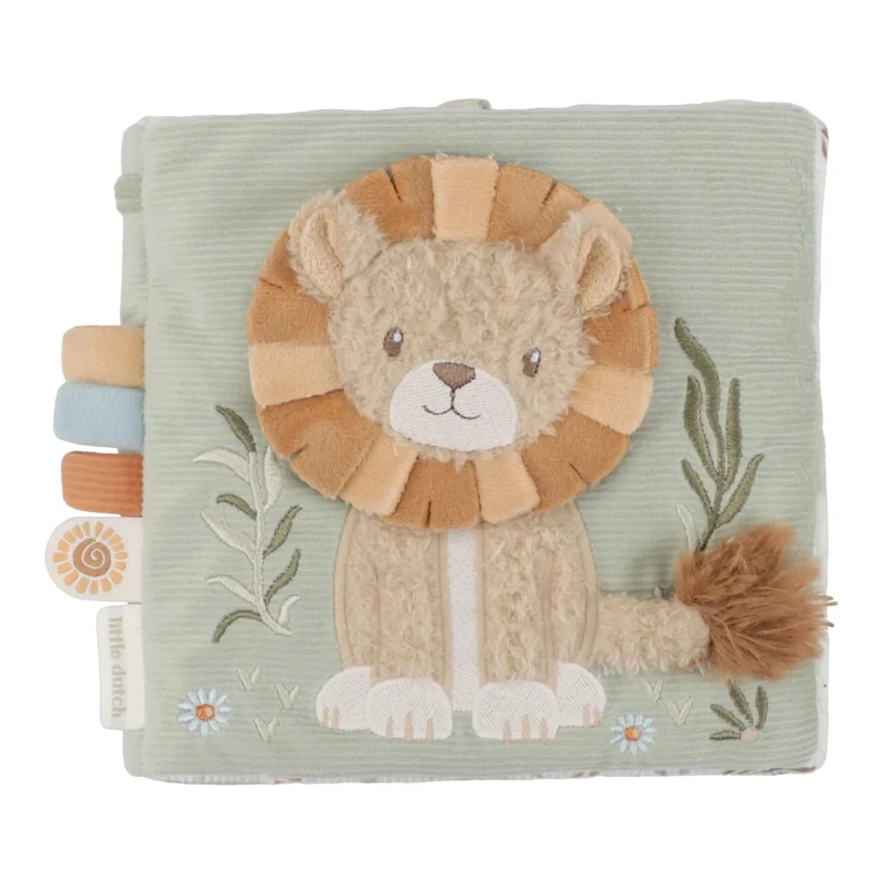 Livre tissu d’activités Safari Friends – livre sensoriel bébé