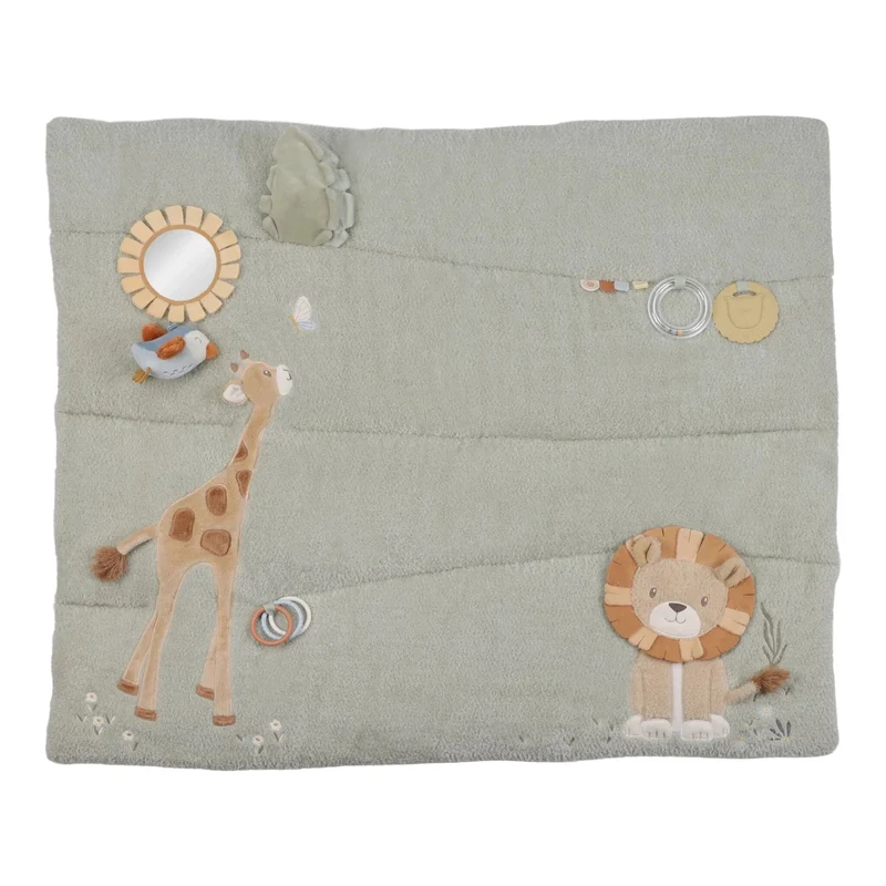Tapis de parc Safari Friends – tapis d’éveil bébé