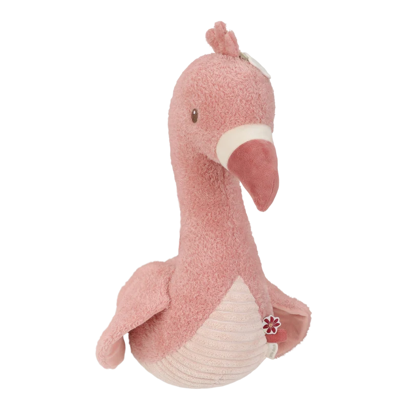 Décoration murale tête de flamant rose Safari Friends – déco chambre enfant