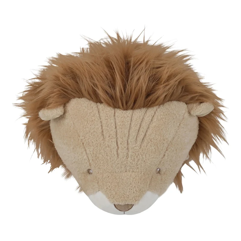 Décoration murale tête de lion Safari Friends – déco chambre enfant
