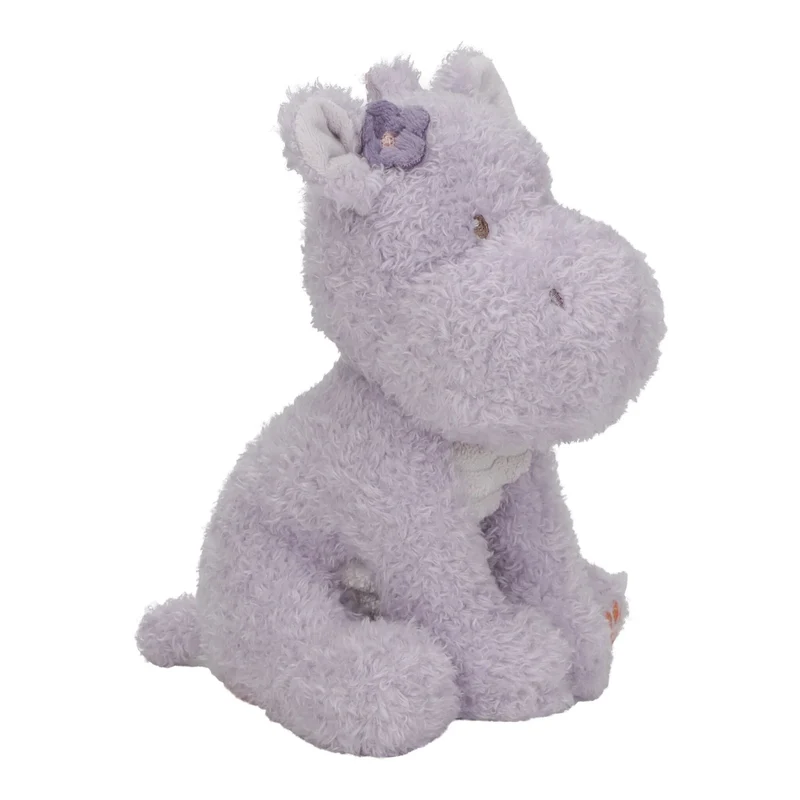 Peluche hippopotame 17 cm – compagnon doux pour bébé