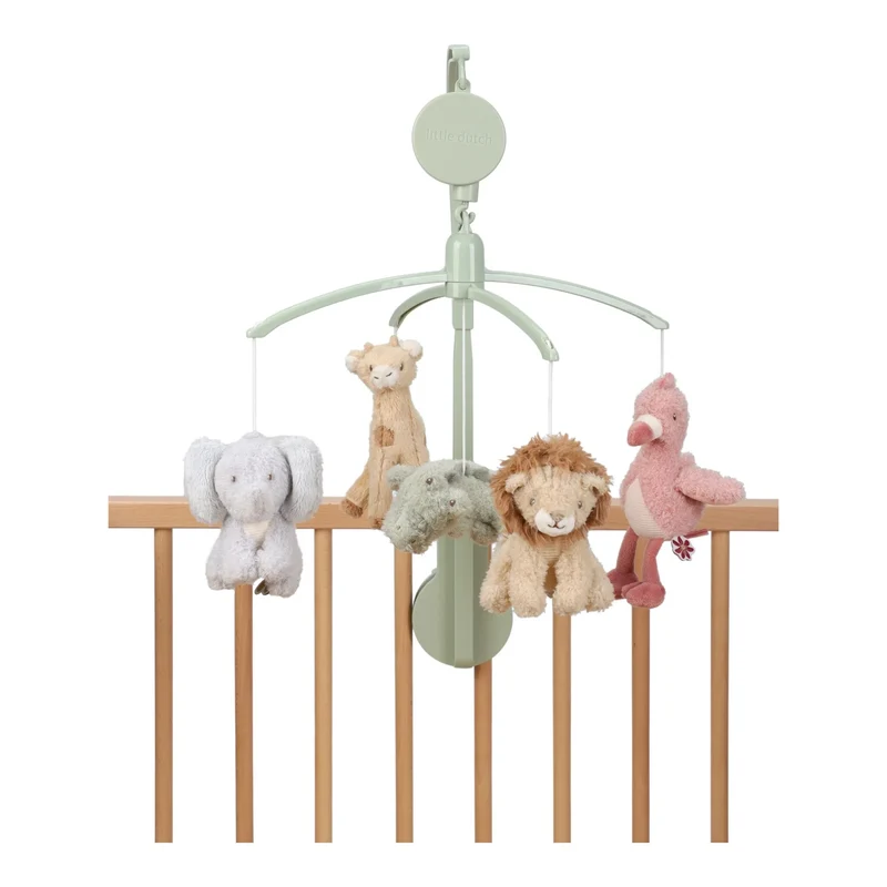Mobile musical Safari Friends – mobile bébé apaisant dès la naissance