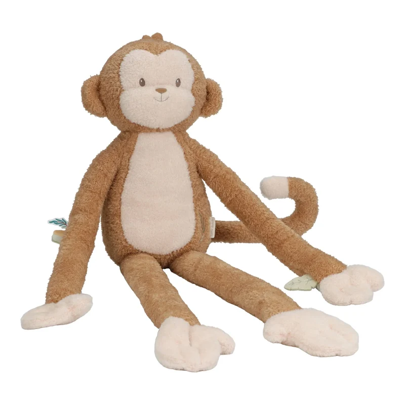 Peluche singe XL Safari Friends – grande peluche douce enfant
