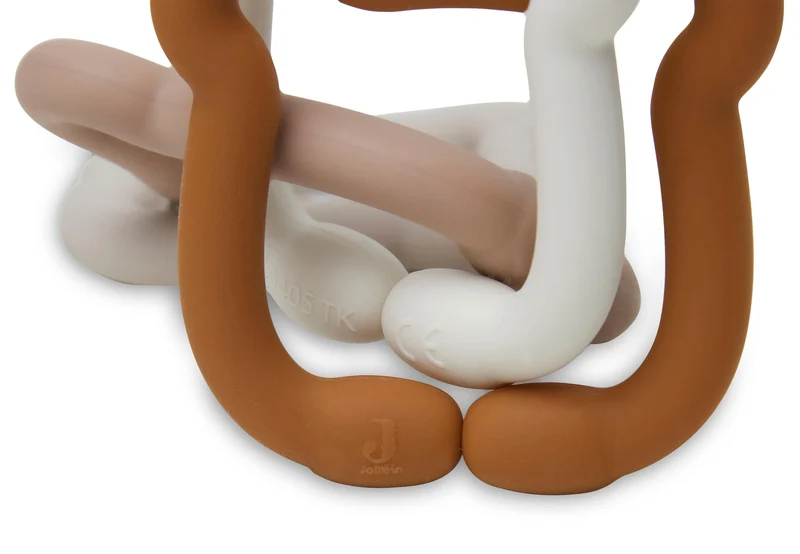 Jeu d'anneaux en silicone Teddy Bear