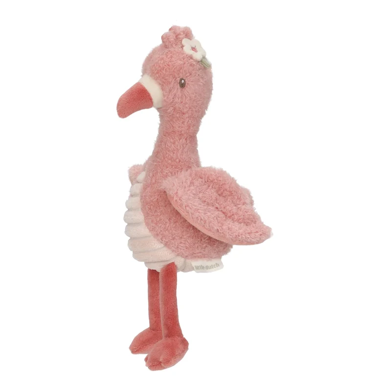 Peluche flamant rose 32 cm – compagnon doux pour bébé