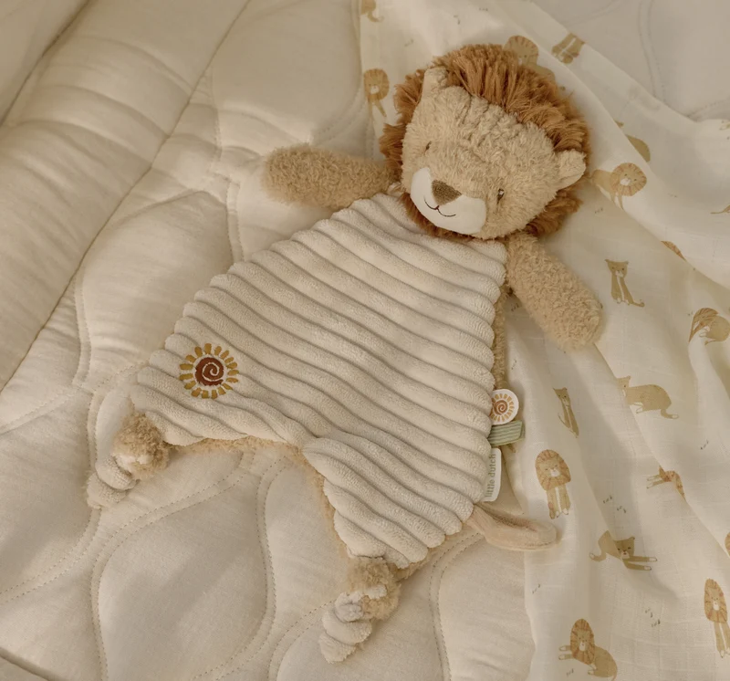 Doudou lion Safari Friends – compagnon doux pour bébé