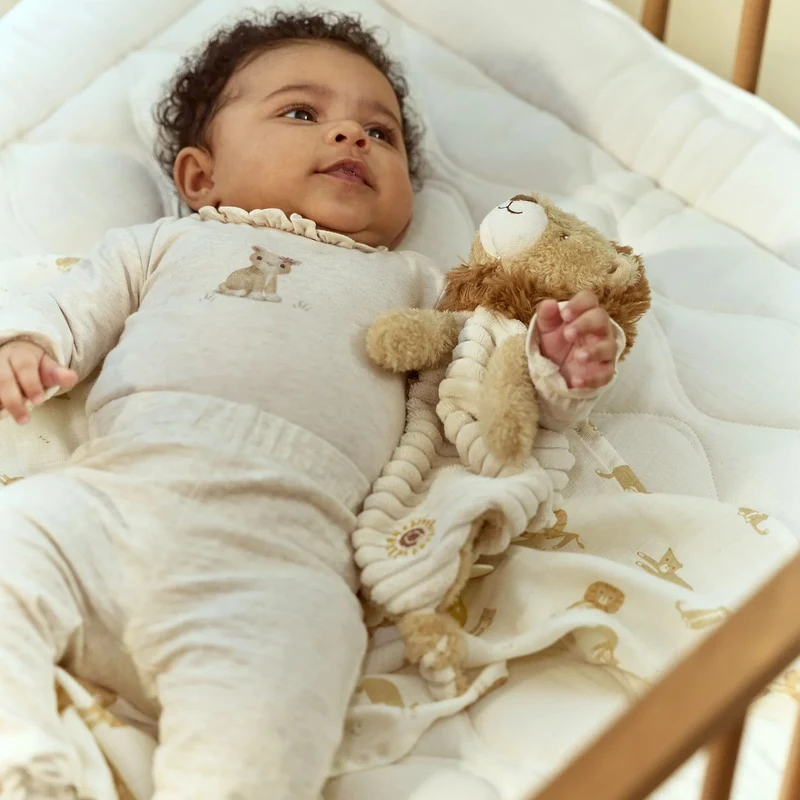 Doudou lion Safari Friends – compagnon doux pour bébé