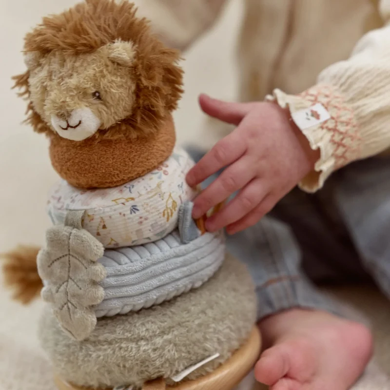 Lion à empiler Safari Friends – jouet d’éveil bébé