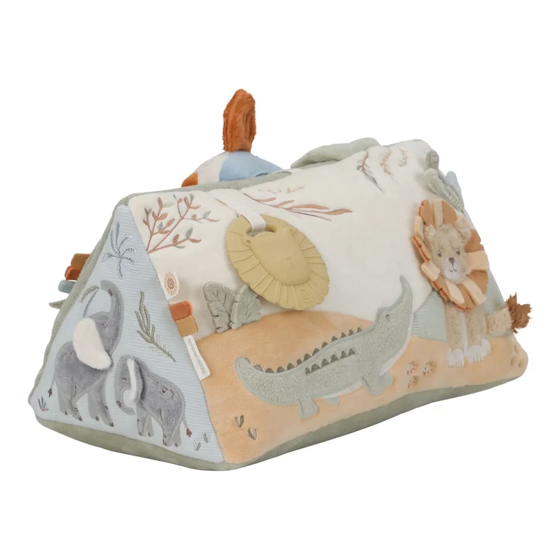 Triangle d’activités Safari Friends – jouet d’éveil sensoriel bébé