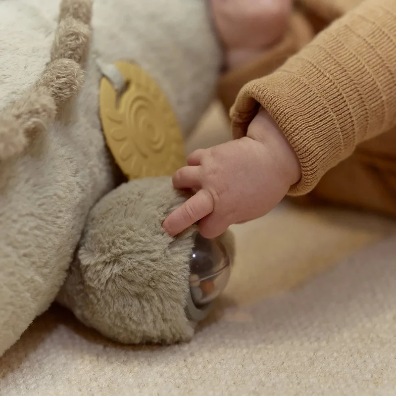Peluche d’activités crocodile Safari Friends – jouet sensoriel bébé