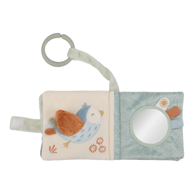 Livre d’activités pour poussette Safari Friends – livre sensoriel bébé