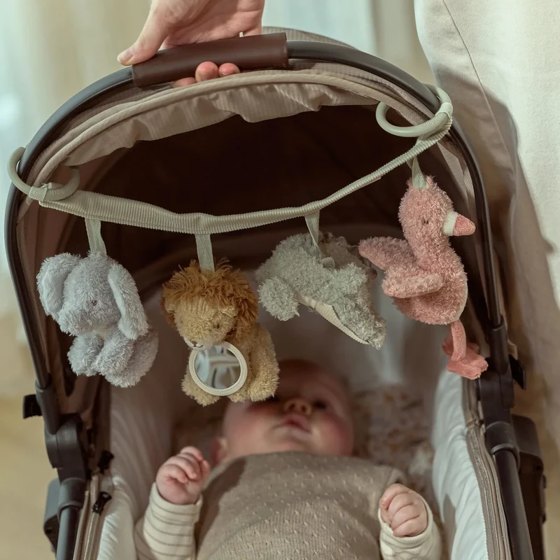 Chaîne d’activités pour poussette Safari Friends – jouet d’éveil bébé