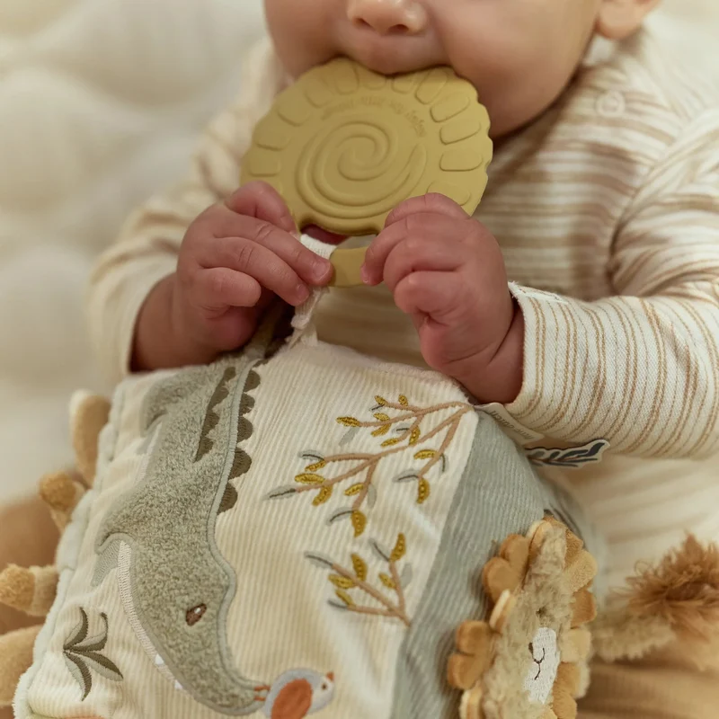 Cube d’activités soft Safari Friends – jouet sensoriel bébé
