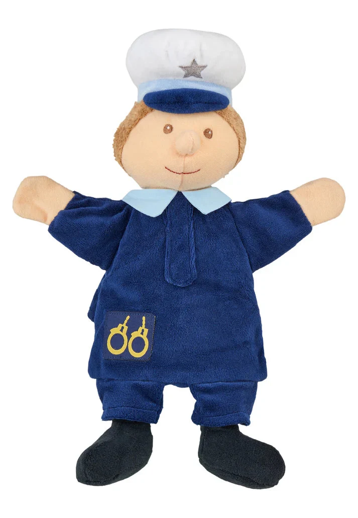 Marionnette gendarme – marionnette douce enfant