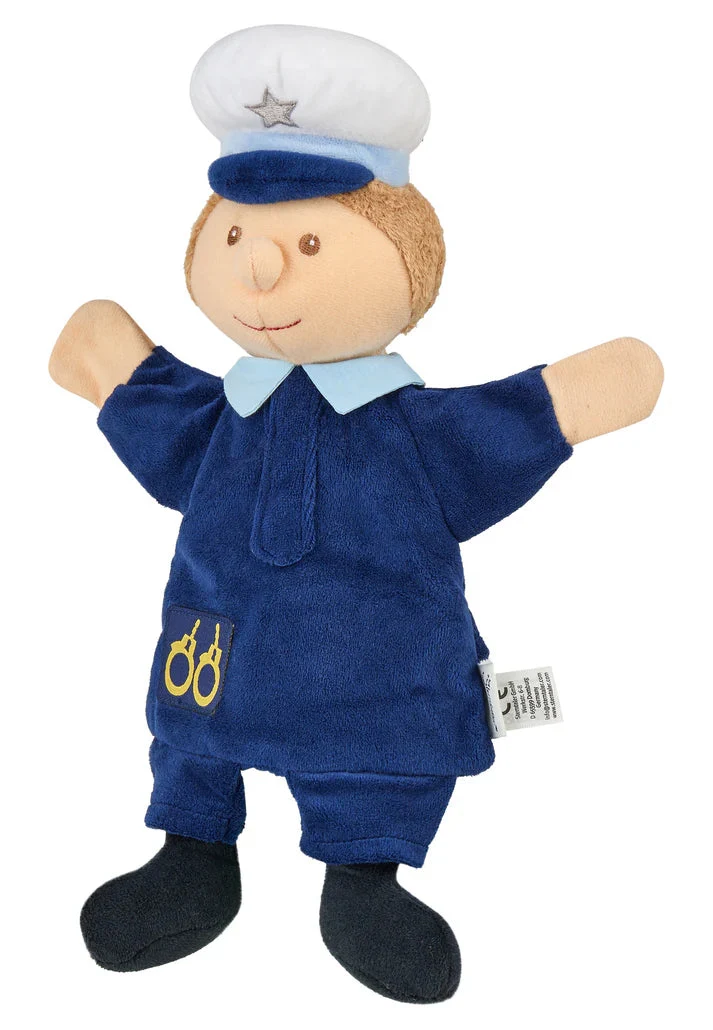 Marionnette gendarme – marionnette douce enfant