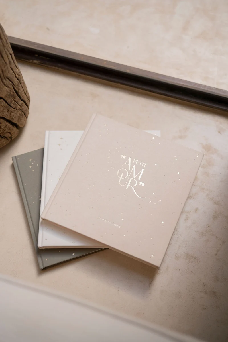 Livre de naissance Beige – Petit Amour Beige