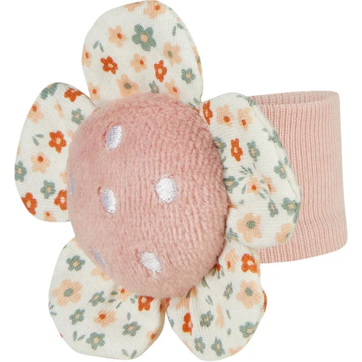 Hochet bracelet de poignet fleur – jouet d’éveil bébé