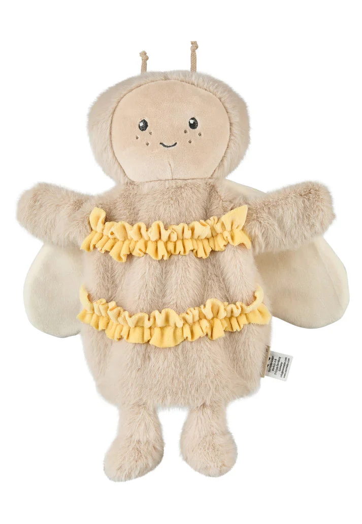 Marionnette abeille – peluche douce et ludique pour enfant