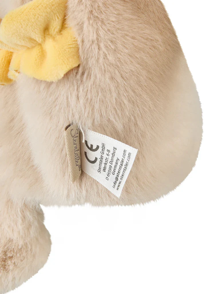 Marionnette abeille – peluche douce et ludique pour enfant